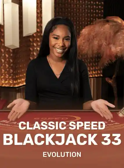 Classic Speed Blackjack 33 game tile